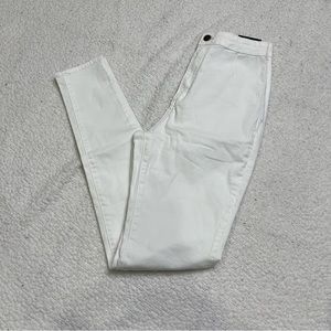 Fashion Nova Super High Waist Denim Skinnies White Women’s Size 11